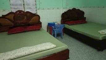 Cho thuê nhà trọ 7 phòng . mặt tiền lê văn tám k 8 phường 8 TP trà vin