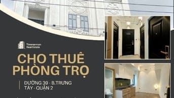 Cho thuê phòng trọ ( căn hộ sutudio ) Quận 2