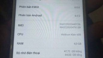 Điện thoại Huawei nova 2i leng ken
