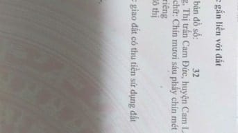 Bán đất thị trấn Cam Đức, Cam Lâm, Khánh Hoà
