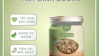 Hạt dẻ cười rang muối Greenut – hàng mới về, ăn là ghiền