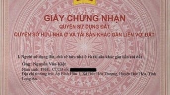 Cần bán đất khu vực Đức Hòa, Long An, 1140m2, 4.5 Tỷ còn thương lượng