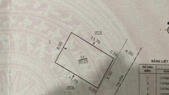 Bán đất 8x12m vuông đẹp, đường xe tải chạy thông 60/ Huỳnh Văn Nghệ