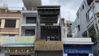 Cho thuê nhà mặt tiền Lạc Long Quân, P.8 Q.Tân Bình giá 15tr