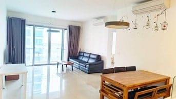 Estella Heights view hồ bơi, căn 3 phòng ngủ tầng cao, nội thất đẹp