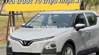 VF5 biển vàng trả trước 70 triệu, bao nợ xấu