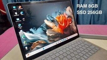 Surface Laptop1 i5. 8GB / 256GB 13.5 " Máy Nhật . Pin 94%