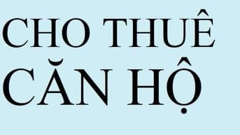 Cần cho thuê căn hộ dịch vụ số 39 đường D5 Phường An Khánh TP HCM 