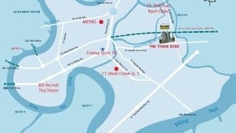 CHÍNH CHỦ CHO THUÊ SHOPHOUSE THỦ THIÊM STAR - 3 MẶT TIỀN
