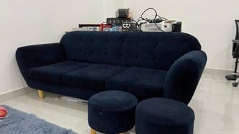 Combo ghế Sofa nội thất nhà, trang trí studio mới 95%