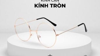 Mắt kính Gọng Tròn AURA Chất Liệu Nhựa TR90 và Hợp kim không gỉ