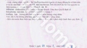 BÁN NHÀ ĐẸP Q3 - 37m2 - HẺM 5m SẠCH SẼ - NHÀ MỚI CÒN THƠM MÙI SƠN