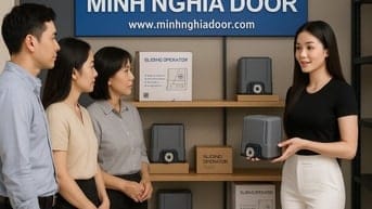 Motor Cổng Lùa Tự Động Phổ Biến Hiện Nay Dùng Nhiều