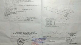 Đất tiện xây dựng mới, gần chơ Go Vấp