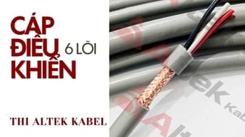 Cáp điều khiển 6x0.75 Altek Kabel SH-500
