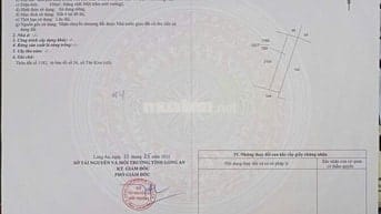 Bán đất thổ cư, diện tích 100 m2 Huyện Cần Giuộc , Long An( cũ)