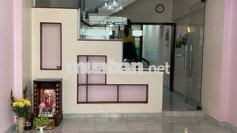 Mặt tiền ĐS1 Cư xá Chu Văn An, 3 lầu 5 phòng để Ở và Làm VPCTY