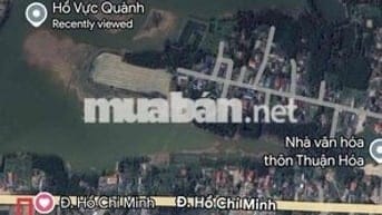 ĐẤT TP ĐỒNG HỚI, Đối diện hồ nước, ngay mặt tiền đường mòn HCM