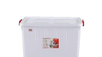 Thùng nhựa trắng đa năng 120lit 