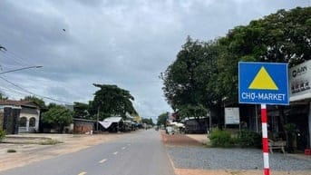 Đất liền kề chợ trường UBND Minh Thạnh Bình Dương (cũ)