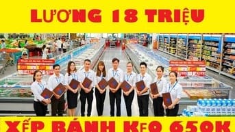 Tuyển Lái Xe Tải B2 C D Giao Bánh Kẹo 20 Triệu + Lơ Xe Xếp Bánh Kẹo