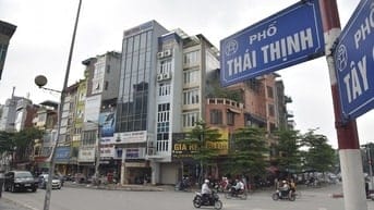 Bán nhà mặt phố Thái Thịnh, Đống Đa, Dt 43m2, Mt 5.5m, kinh doanh đỉnh