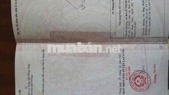 BÁN NỀN TÁI ĐỊNH CƯ ĐỊNH HOÀ - ĐỒNG THÁP
