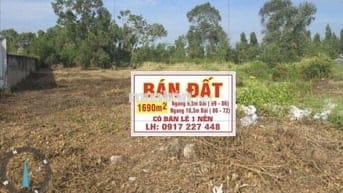 Cần bán gấp đất mặt tiền cầu ông tơ quản lộ phụng hiệp