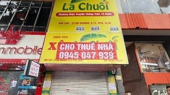 Cho thuê nhà mặt tiền đường 3/2 giá cực ưu đãi