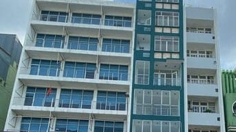  Bán nhà mặt tiền Bình Thạnh, đã xây sẵn 7 tầng, DTSD 657m2, giá 49 tỷ
