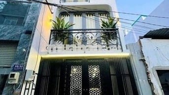 Bán nhà trệt 4 lầu Đường số 1, 1 trục Lê Đức Thọ, hẻm 4m.