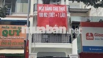 Cho thuê mặt bằng mới xây – Trệt + 1 lầu – 100m² – Mặt tiền Vĩnh Hội,