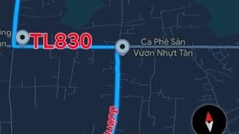 Bán 1,1ha đất Lúa, MT đường ấp Trung +TL830, Đông Thạnh, Cần giuộc, LA