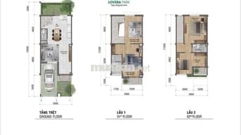CẦN BÁN NHÀ PHỐ LOVERA PARK - MẶT TIỀN ĐƯỜNG 20M - LIỀN KỀ TRƯỜNG HỌC