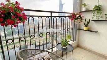 Saigon Royal, Căn Góc 3PN,View Sông Bitexco, 115m2,