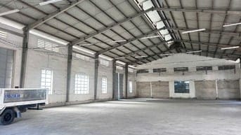 Cho thuê kho xưởng 1000m² Bình Tân, xe container vào được, giá 105k/m²