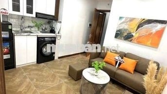 Căn hộ 1N1K full nội thất, ngõ ô tô 255 Nguyễn Khang, ban công – 7.5tr