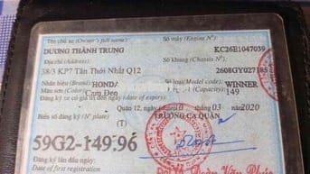 Bán nhanh xe Honda Winer V1 bstp chính  xe đẹp