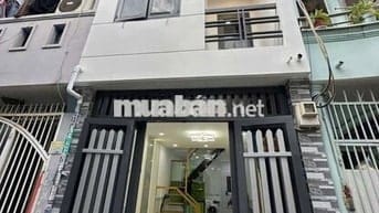 Nhà mới hẻm ô tô, gần ngân hàng ACB Phan Huy Ích.