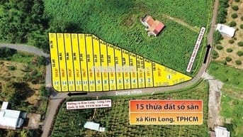 490tr/Lô Đất Nền Xã Kim Long TPHCM Mới