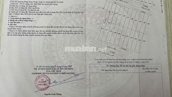 Bán Đất KDC Đồng Phượng - 5x24 - P. Đông Hưng Thuận - Tham Lương