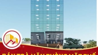 Bán Toà Văn Phòng Mặt Phố Chùa Láng 8 Tầng Nổi 1 Hầm 1 Tum MT 6,2M