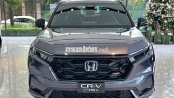 Honda CR V 2025 e:HEV RS Xám giao ngay, vay baodau