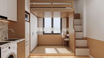 Siêu phẩm CCMN 25m2 giường tầng. Full đồ mới, máy giặt tại Hào Nam