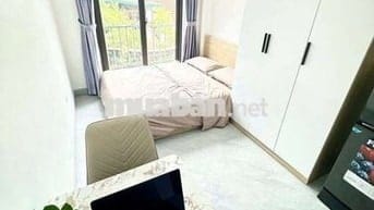 Toà mới Studio 25m2 full nội thất xịn sò. Ban công thoáng ở Minh Khai