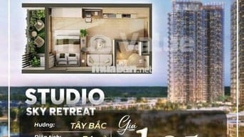 34.5m2 1PN 1WC, tầng đẹp toà S2, view thoáng mát, vốn tự có chỉ 470tr