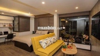 CHO THUÊ CĂN HỘ 1 NGỦ RỘNG QUẬN CẦU GIẤY THOÁNG FULL NT - GẦN LÁNG