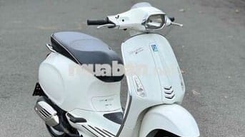 Vespa Spirnt 125 Trắng Đen 2015 Bao Ra Biển 60 🎉🎉🎉