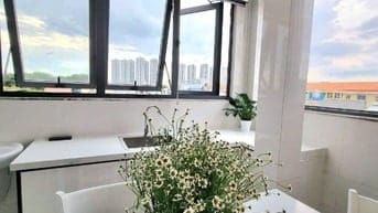 Bán Căn Hộ Dịch Vụ  góc 2MT đường số TQD, q.7