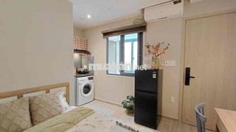 🎉MỚI 100%_GẦN ĐH VĂN LANG, KHOA HỌC TỰ NHIÊN, MỞ_FULL NT MÁY GIẶT RIÊN